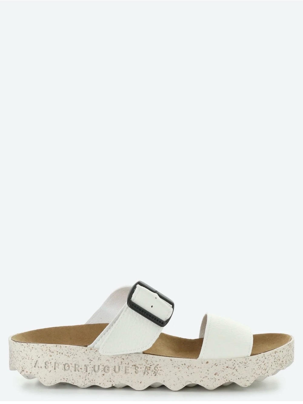 Asportuguesas Coly L Eco Leat White Women's Slides